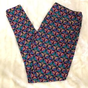 kalidescope print TC LuLaRoe Leggings